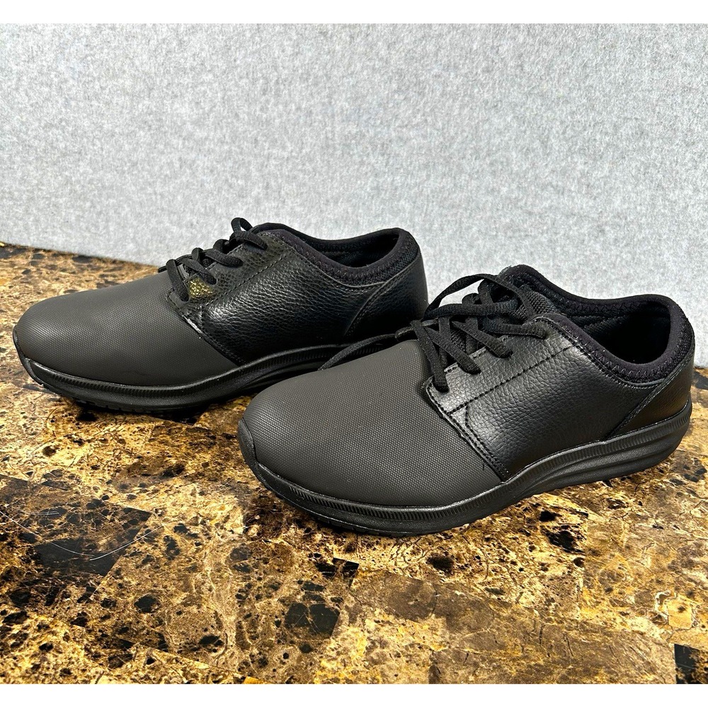 Lightly used TredSafe EnduroPro Men's Slip Resistant Lace-Up Work Shoes 7 Wide